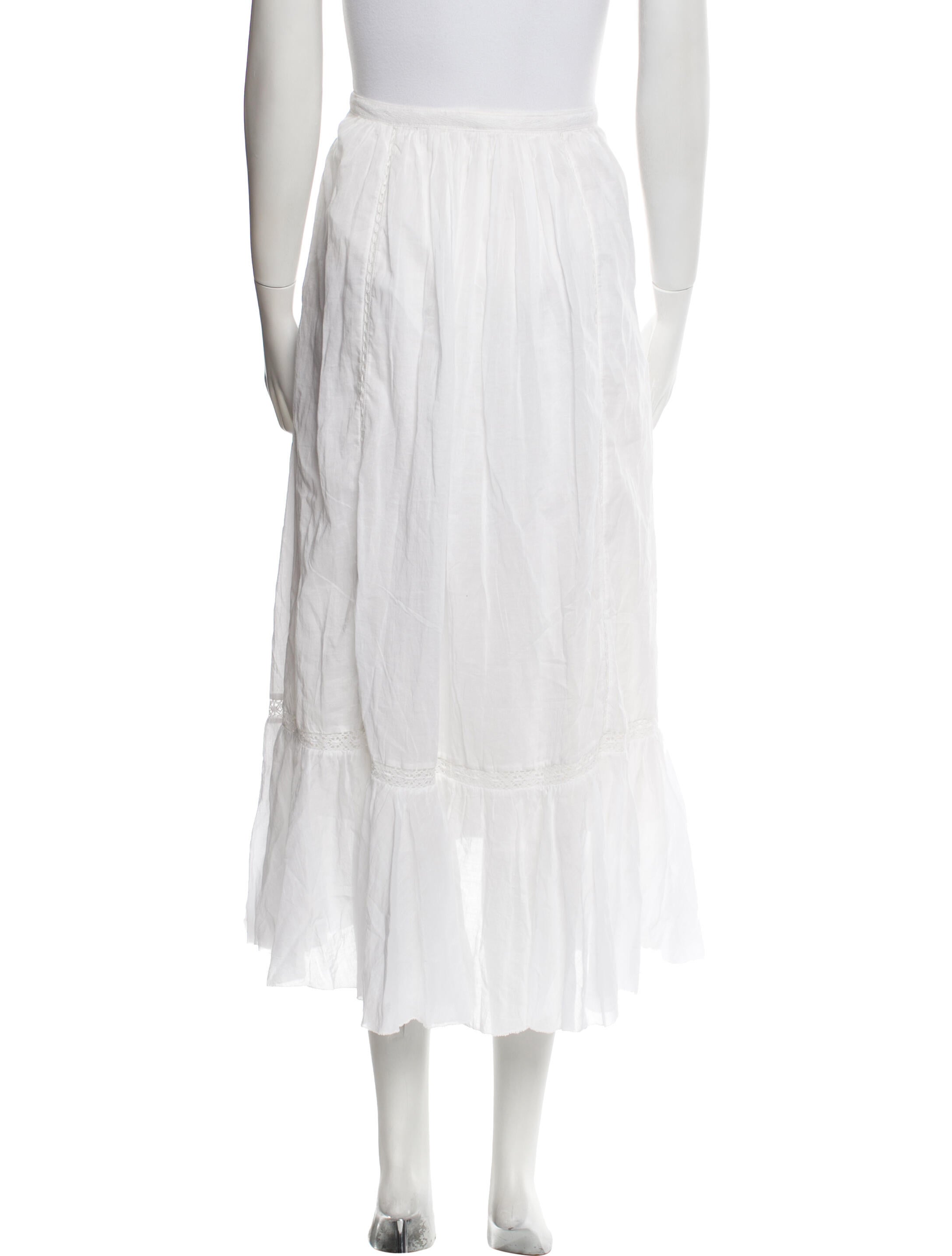 Isabel Marant Linen Midi Length Skirt